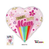 World's Best Mom Heart