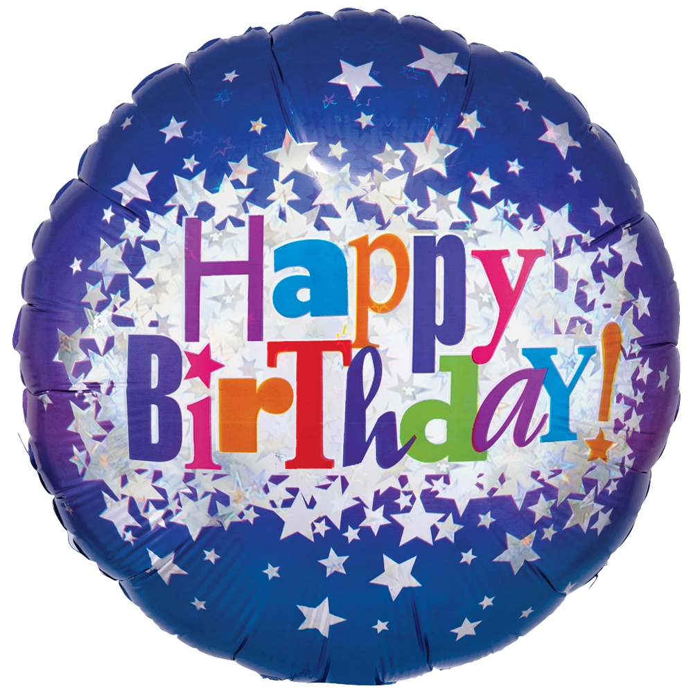 LSO-Birthday Bright Stars Mylar