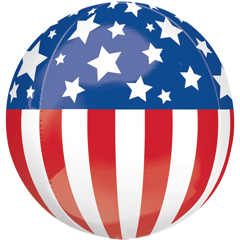 Patriotic American Flag Orbz