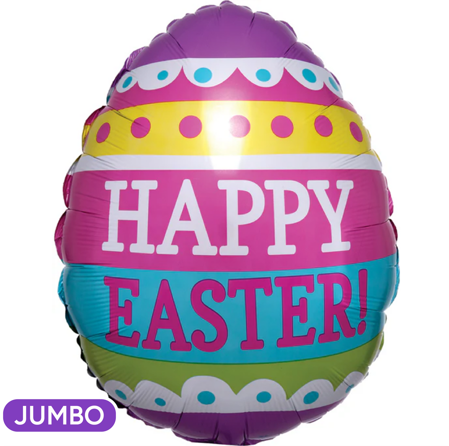 Supershape Springy Easter Egg Balloon