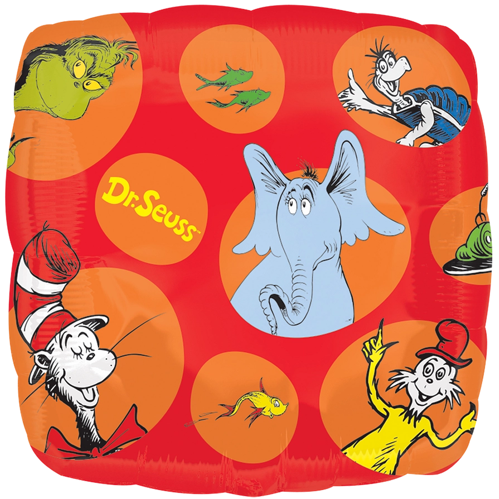 Dr.Seuss Characters Mylar