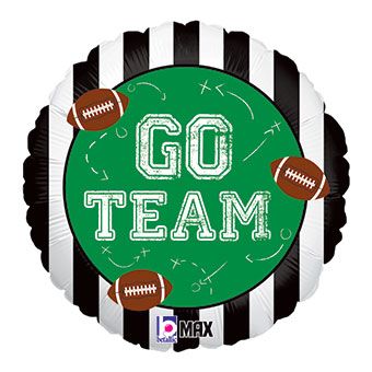 Go Team Game Plan Mylar