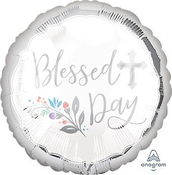 Blessed Day Holy Cross Mylar