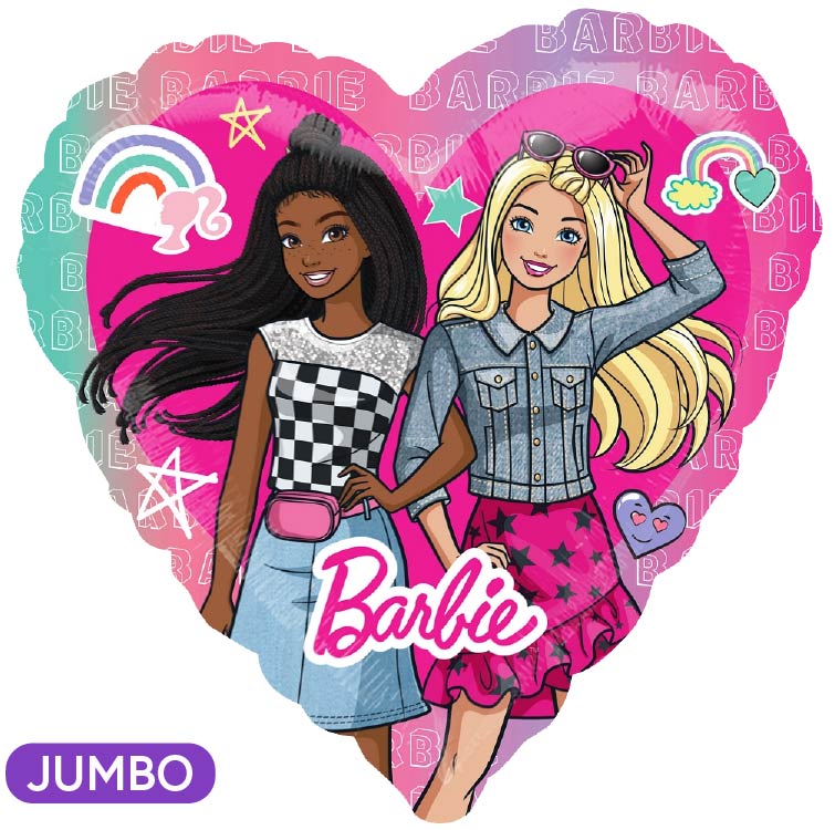 Barbie Dream Together 28" Mylar Heart