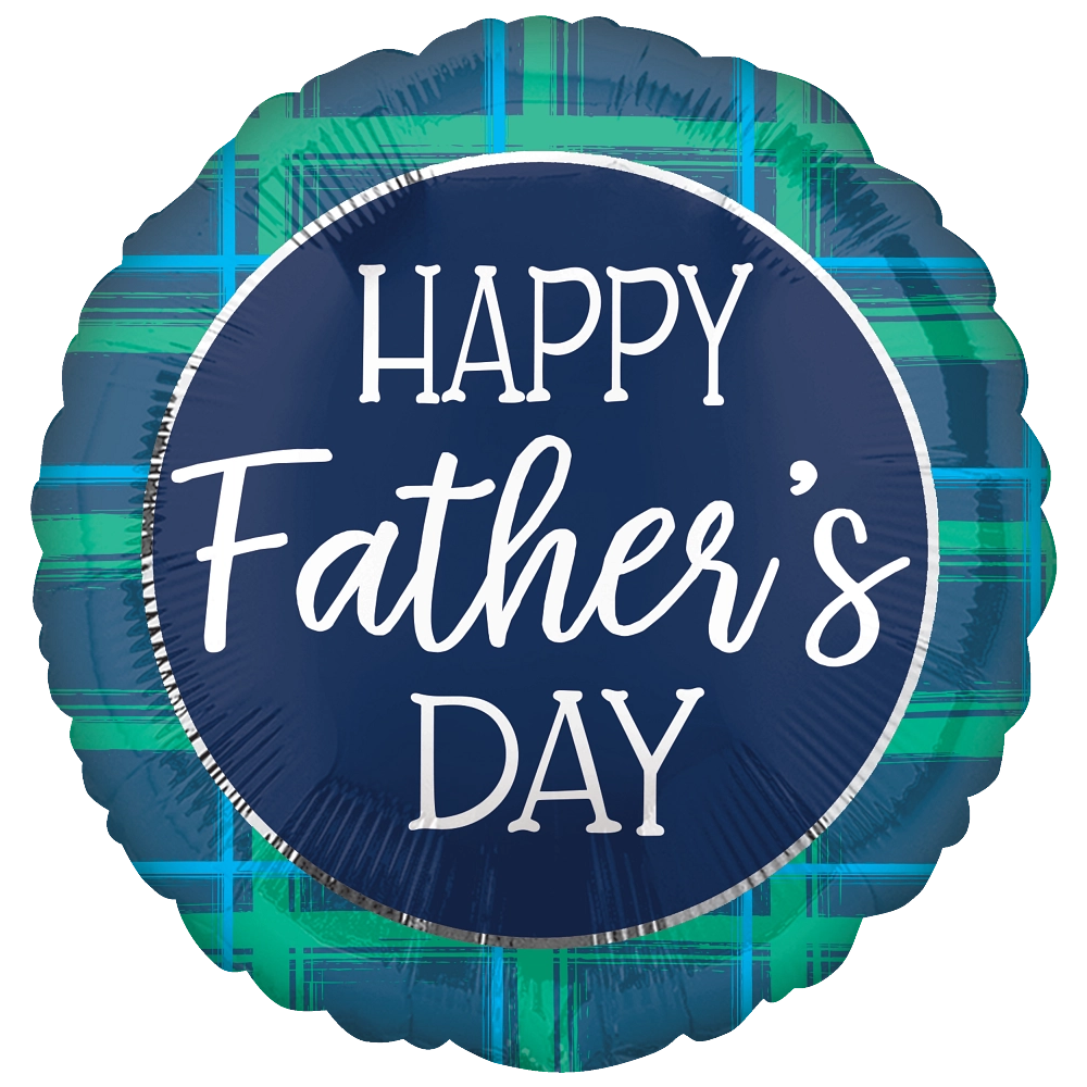 Happy Father's Day Checkered