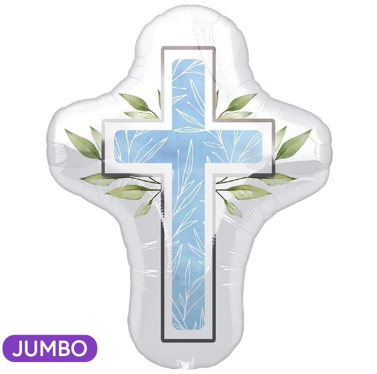 Blue Cross Supershape Mylar