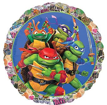 Teenage Mutant Ninja Turtles Mylar Balloon