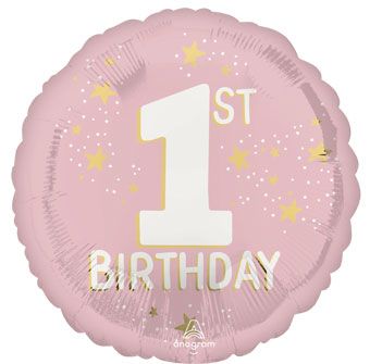 Little Miss One-derful 1st Birthday Mylar Balloon