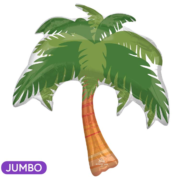 Beach Life Palm Tree Mylar