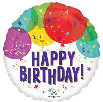 Happy Birthday! Balloons Mylar