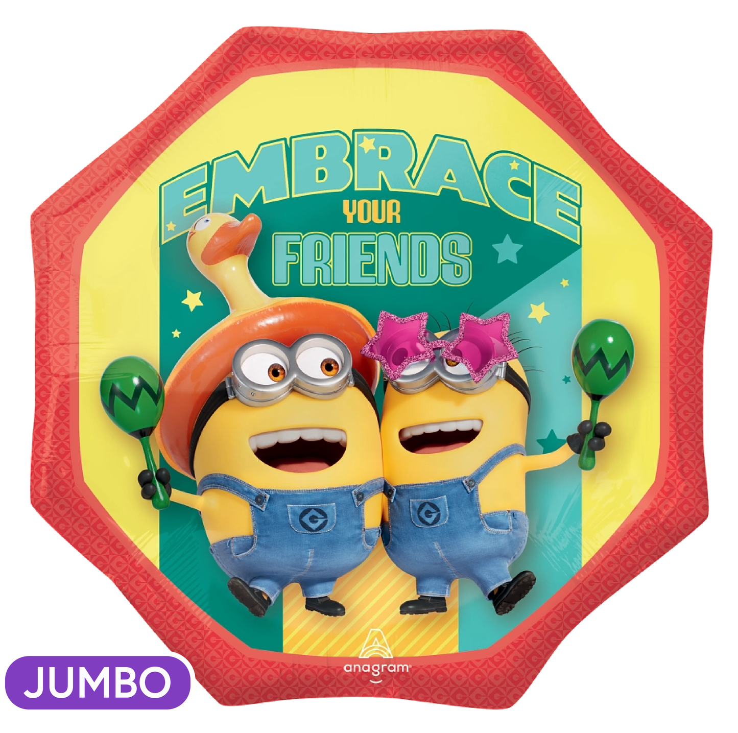 Despicable Me 4 36" Mylar Balloon