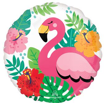 Let's Flamingle 18" Mylar