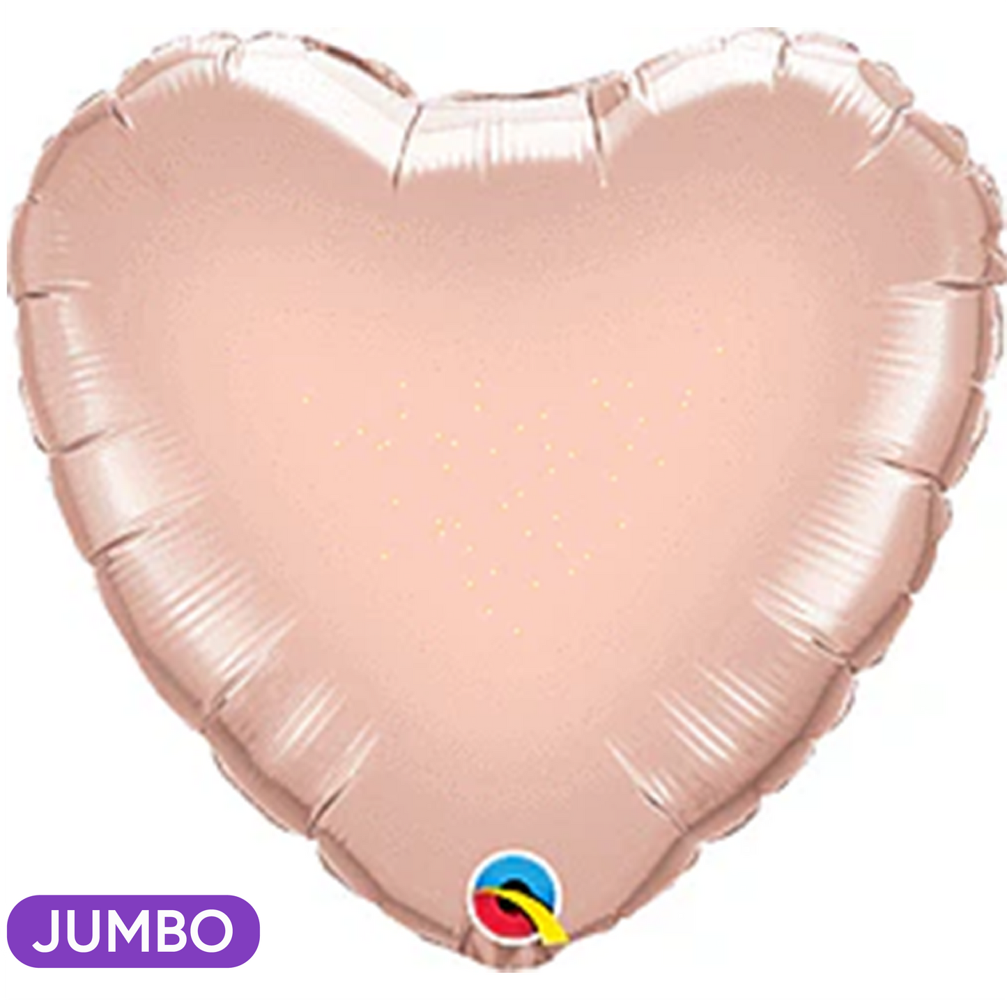 Rose Gold Supershape Heart Mylar FL