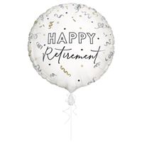 Happy Retirement Round 18" Foil Balloon