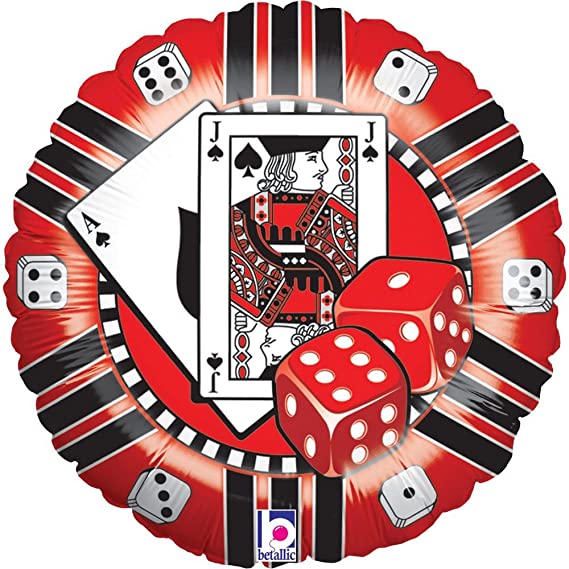 Cards Dice Casino Mylar