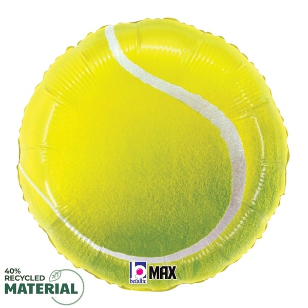 Tennis Ball Mylar Balloon