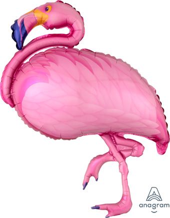 Flamingo 35" Mylar Balloon