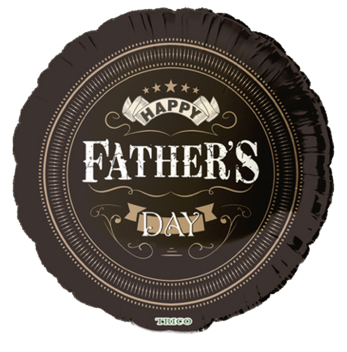 Happy Father's Day Round Foil Balloon