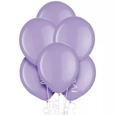 Lilac Solid Color Balloon Bouquet