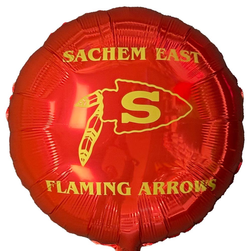 Sachem East Arrows Mascot Mylar Balloon