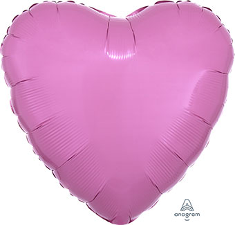 Pink Heart Mylar Balloon