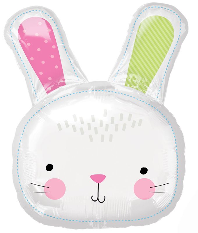 easter bunny foil super shape