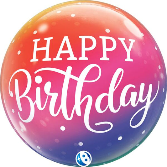 Birthday Ombre Dots Orbz