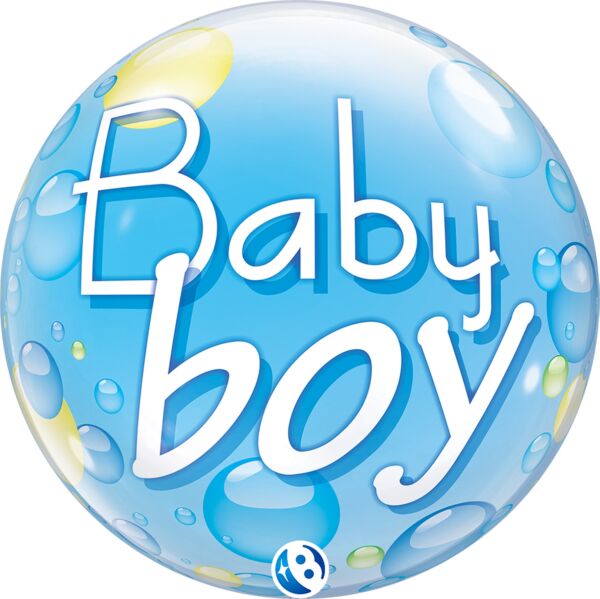 Baby Boy Bubble Balloon