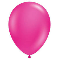 Hot Pink Solid Color Latex Balloon Bouquet