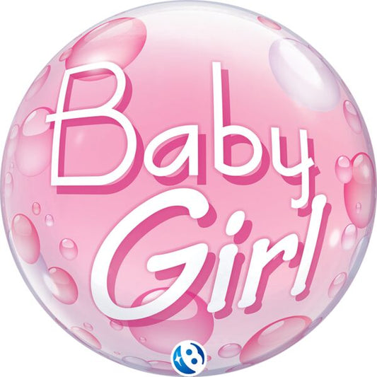 Baby Girl Bubble Balloon