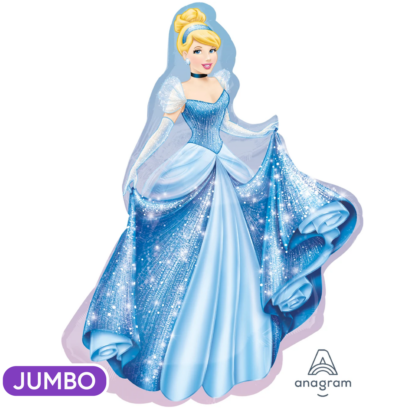 Disney Princess Cinderella 33” Mylar Balloon