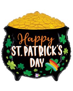 Supershape St. Pat's Cauldron Mylar