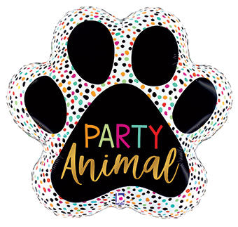 Supershape Party Animal Mylar