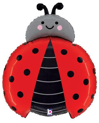 Supershape Ladybug Mylar