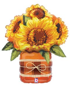 Sunflower Mason Jar