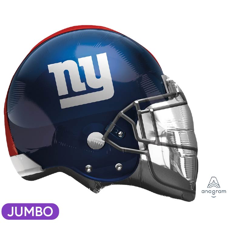 NY Giants Helmet Supershape Mylar Balloon