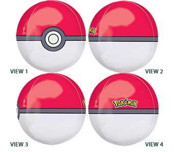 Pokemon Ball 16" Orbz Balloon
