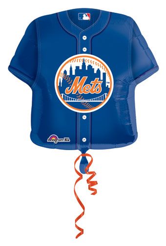 Mets Jersey 24" Supershape Mylar Balloon