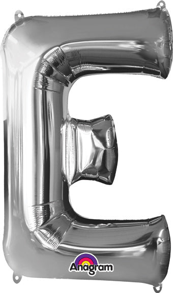 Supershape Mylar Letters - Silver