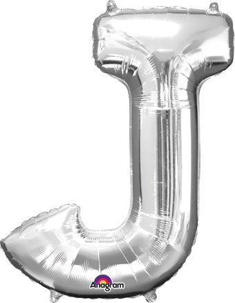 Supershape Mylar Letters - Silver