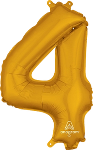 34in Supershape Number Balloon