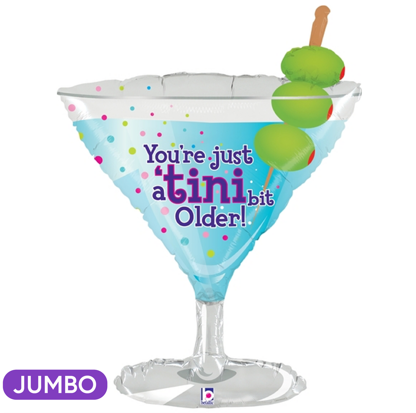 Tini Bit Older 35" Supershape Mylar Balloon