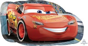 LRG SHP CARS LIGHTNING MCQUEEN 30"