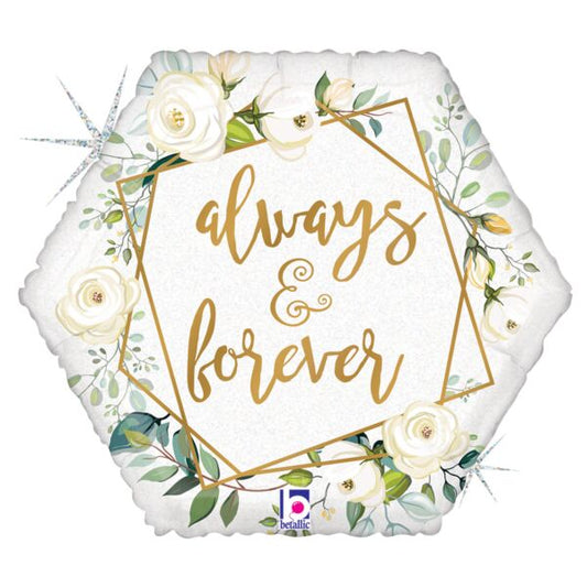 Always & forever 18" Mylar