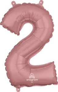 34in Supershape Number Balloon