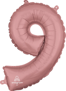 34in Supershape Number Balloon