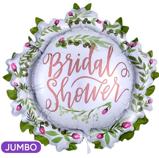 Love & Leaves Supershape Bridal Shower Balloon