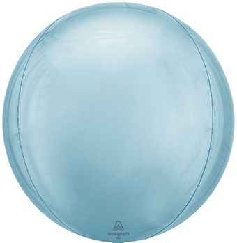 Orbz Balloon: Pastel Blue