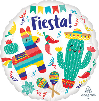 18" Fiesta Party Mylar