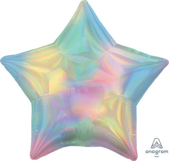 18" Iridescent Star Balloon